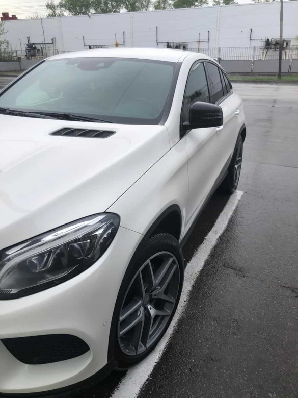 Mercedes GLE полировка фото авто результат полировки