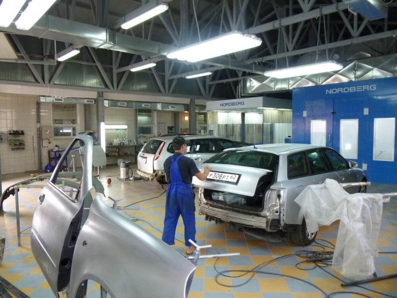 фото покраска автомобиля в рязани