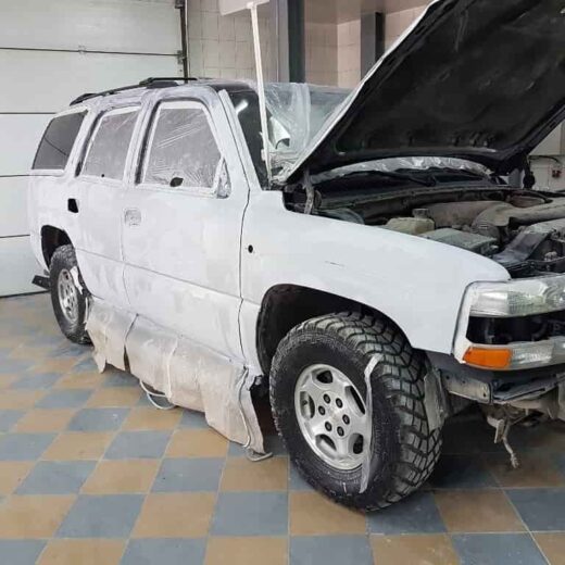 Chevrolet полная покраска кузова